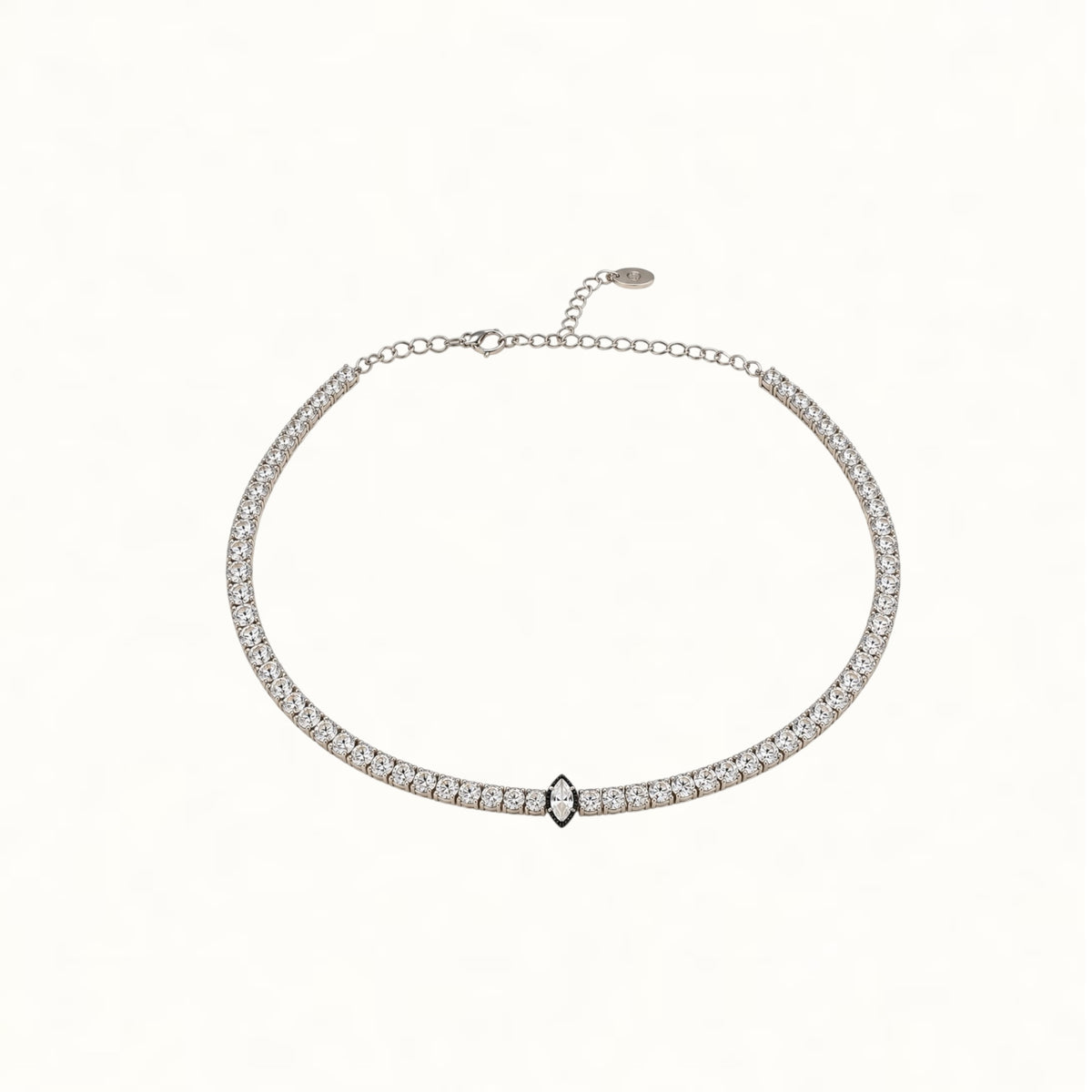 BLACK HALO NECKLACE