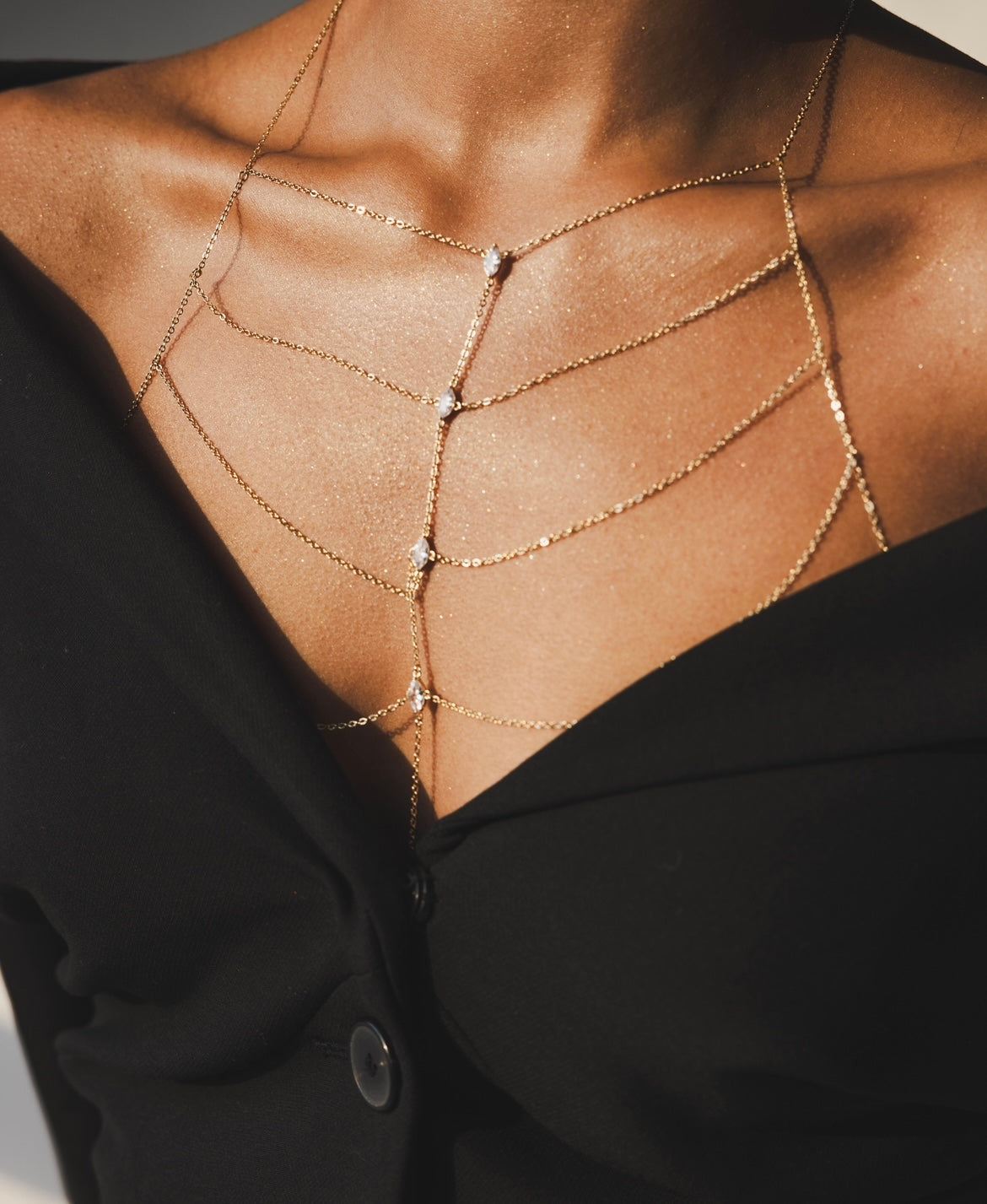 GOLD BODY CHAIN