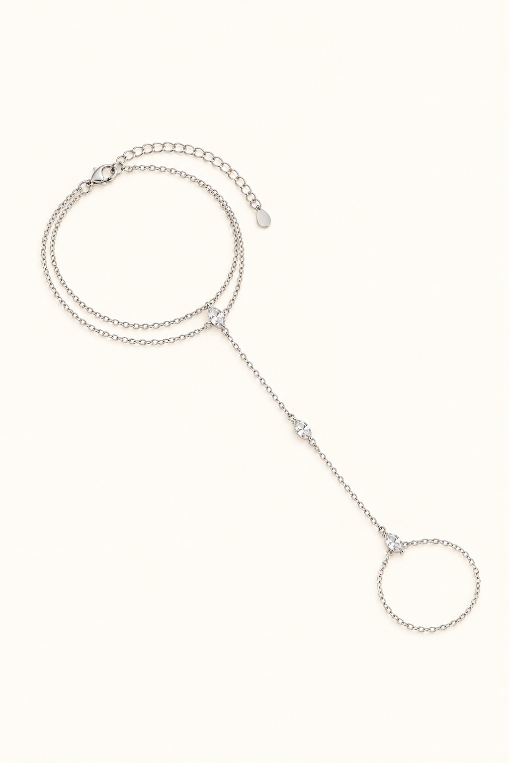 SILVER HAND CHAIN