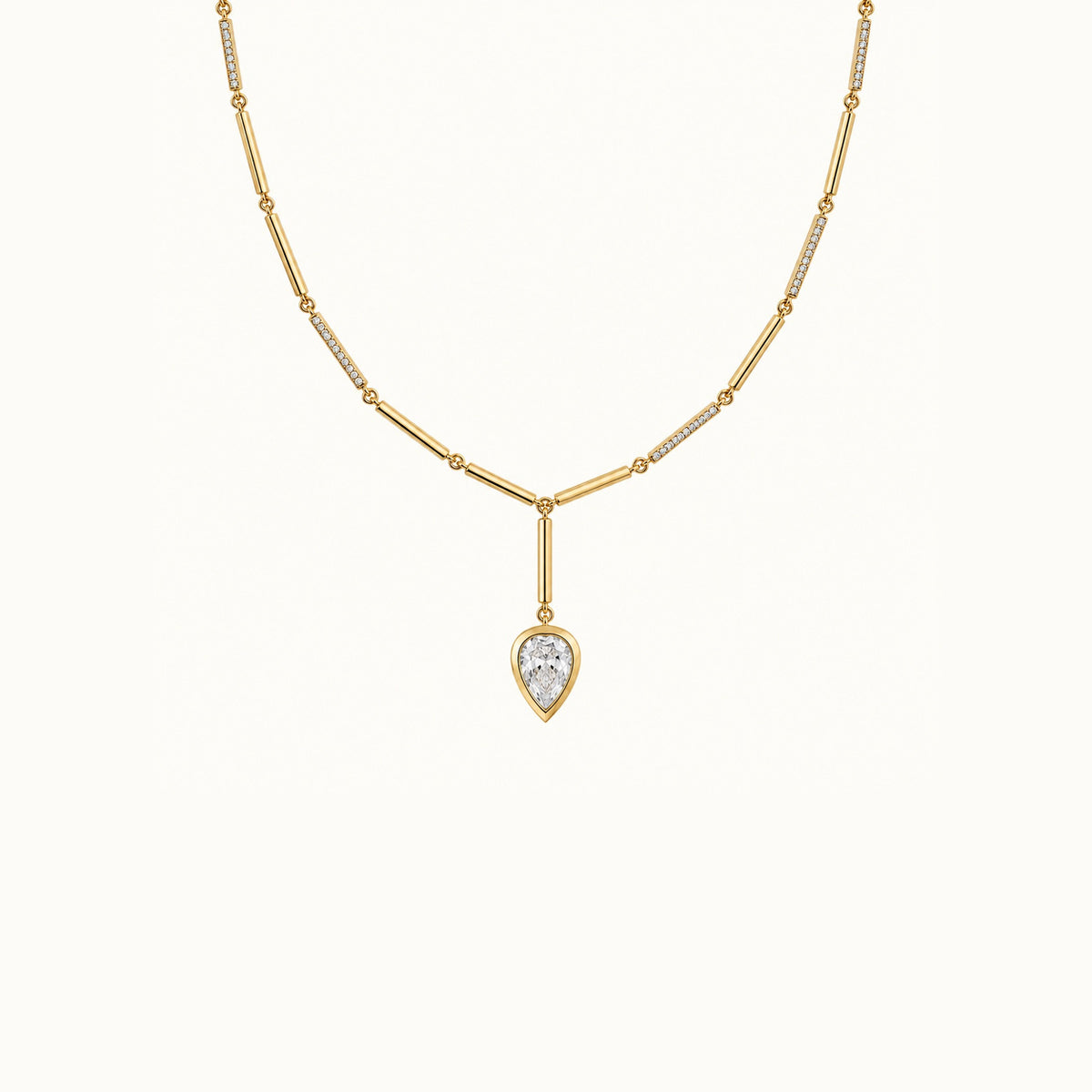 GOLD VELOUR NECKLACE