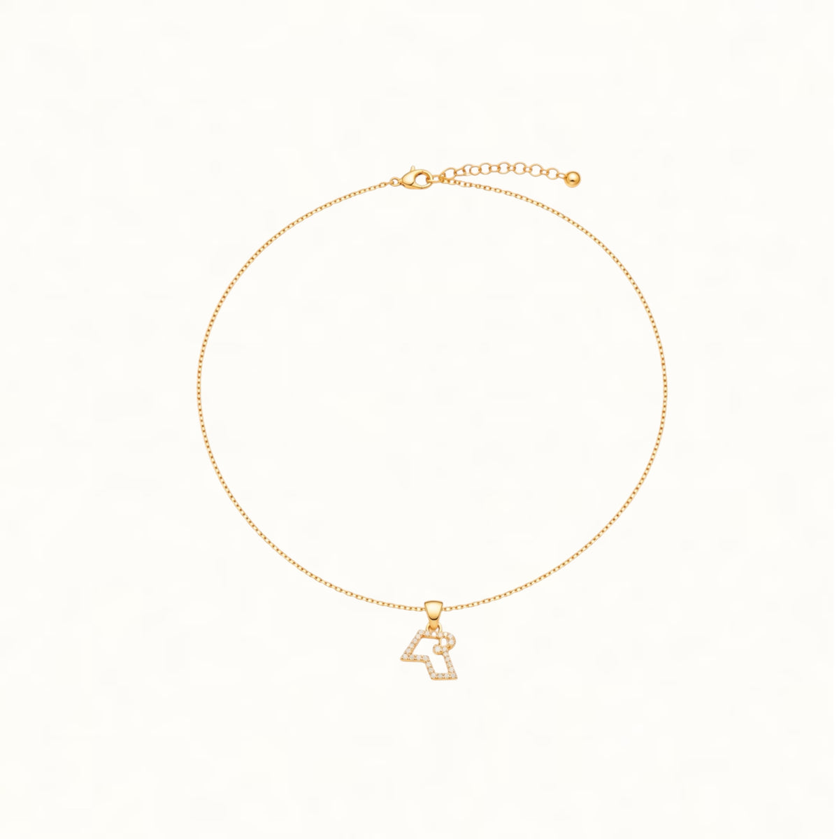 Kuwait Map Neckless