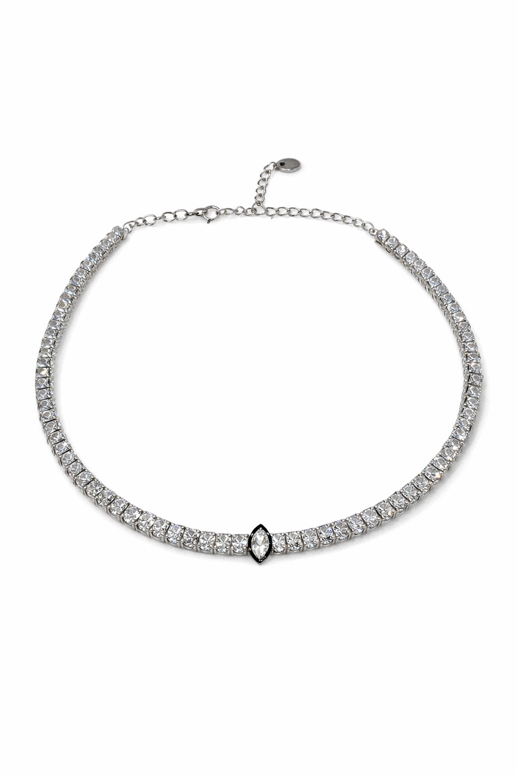 BLACK HALO NECKLACE