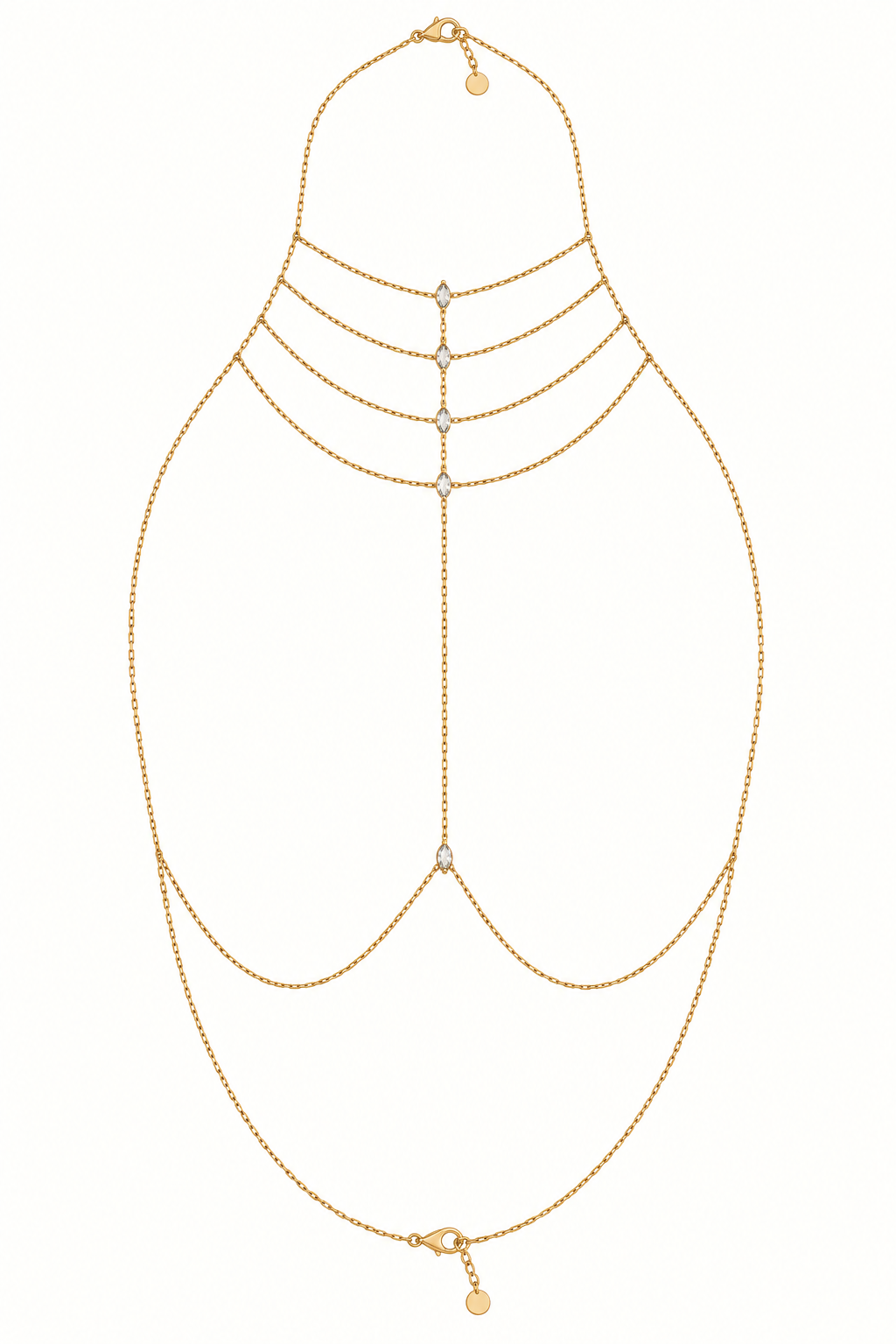 GOLD BODY CHAIN